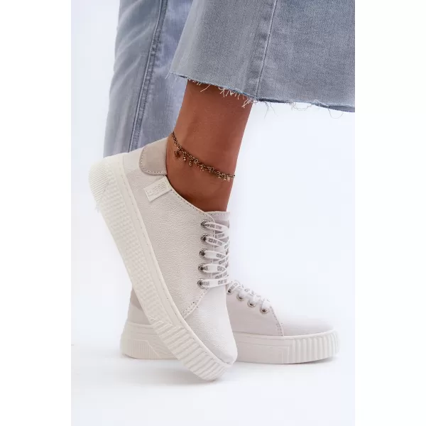  Damen-Sneaker BIG STAR NN276001 WEISS Big Star Shoes 