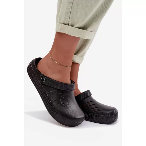  Damenhausschuhe BIG STAR TT274A084 SCHWARZ Big Star Shoes 