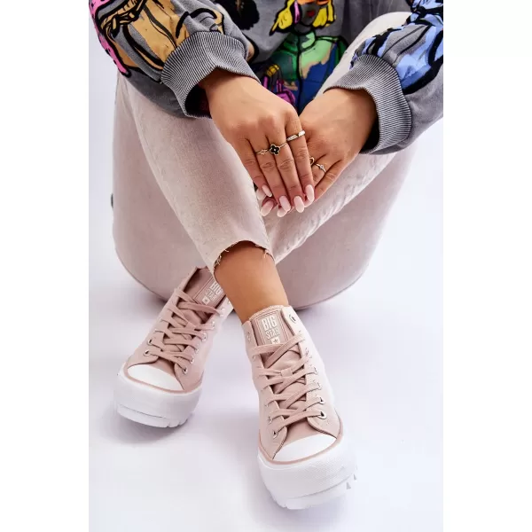  Damen-Sneaker BIG STAR LL274157 NUDE Big Star Shoes 