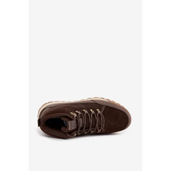  Herrenschuhe BIG STAR SS174263 BRAUN/BEIGE Big Star Shoes 