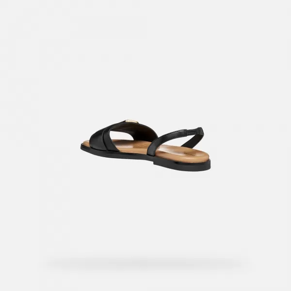  Damensandalen GEOX NAILEEN G013140 SCHWARZ 