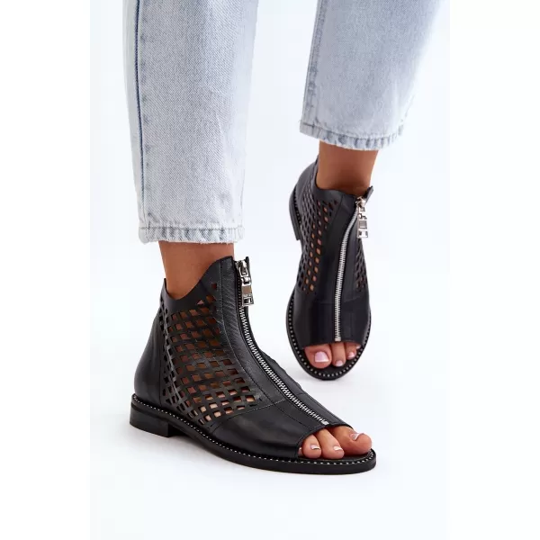  Damensandalen ZAZOO 977/L SCHWARZ 