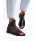 Damensandalen ZAZOO 977/L SCHWARZ