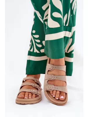 Damenhausschuhe BOTO ULIRI 36079 KHAKI