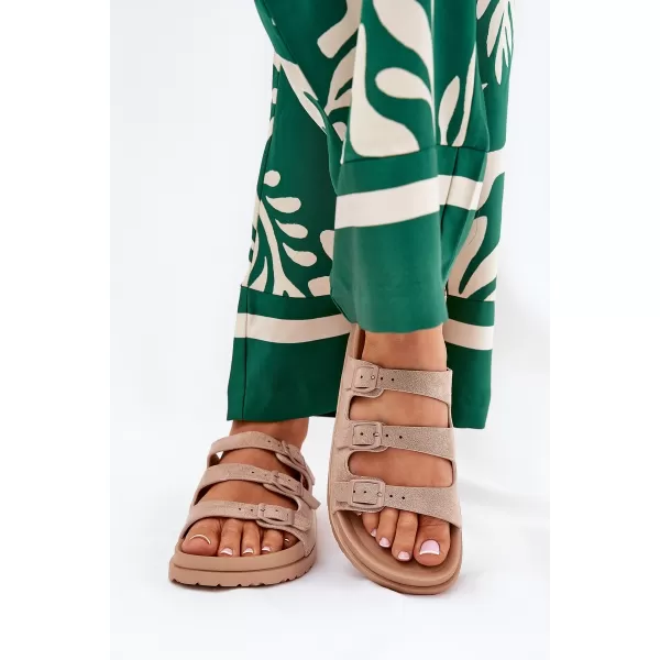  Damenhausschuhe BOTO ULIRI 36079 KHAKI 