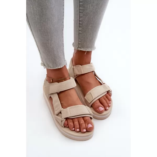  Damenschuhe BIG STAR NN274A535 BEIGE Big Star Shoes 