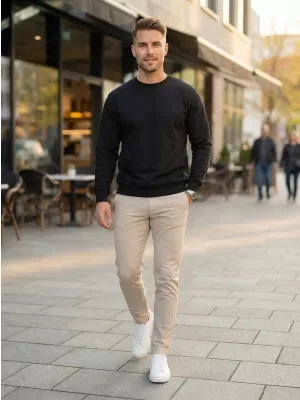 Sweatshirt ALTISPORT NoPrint NP/ALU624 SCHWARZ