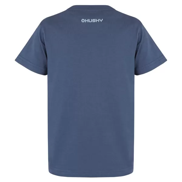  Kinder-T-Shirt HUSKY TEE MUSHROOM K BLAU 