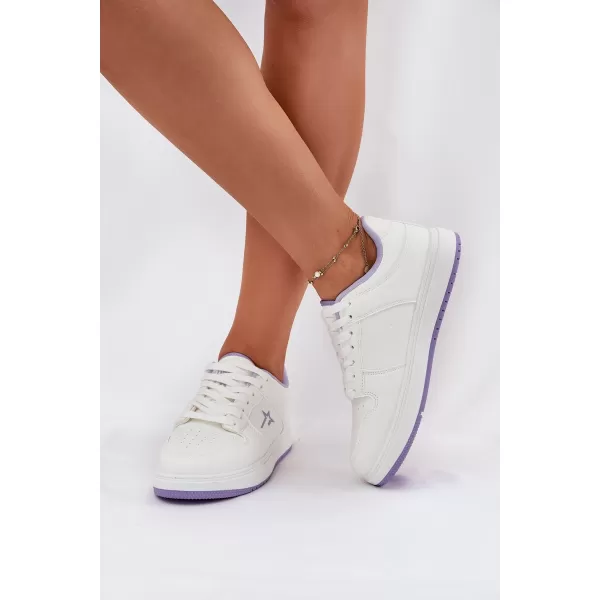  Damen-Sneaker BIG STAR RR274A245 WEISS/LILA Big Star Shoes 