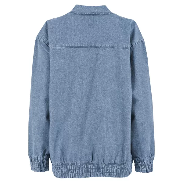  Damenjacke URBAN CLASSICS TB7131 NEU, HELLBLAU, VERSCHMUTZT GEWASCHEN 