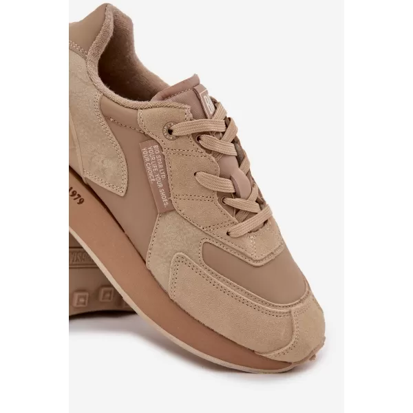  Herrenschuhe BIG STAR OO174298 BEIGE Big Star Shoes 