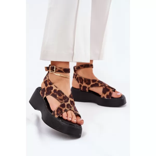  Damensandalen BOTO TENZORUS 36260 LEOPARD 