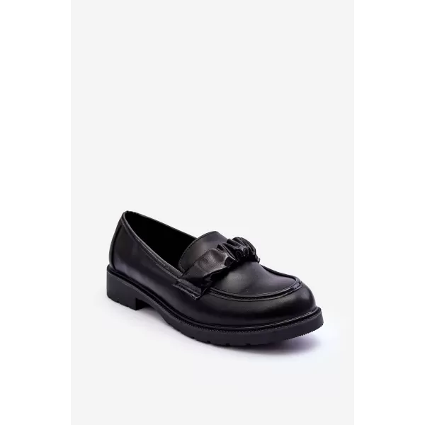  Damenmokassins S.BARSKI HY335 SCHWARZ 