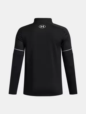 Jungen-Sweatshirt UNDER ARMOUR B CHALLENGER TRAINING QZ 6004080-001 SCHWARZ