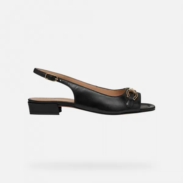  Damensandalen GEOX NEW ERAKLIA 15 G012993 SCHWARZ 