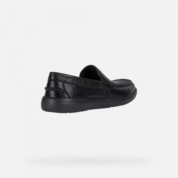  Herrenmokassins GEOX LEITAN G002548 SCHWARZ 