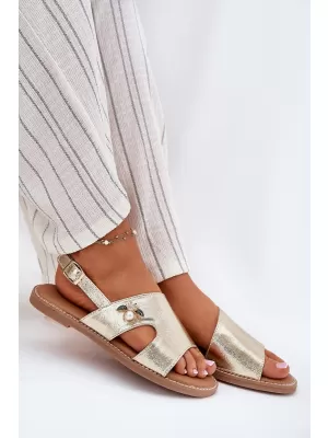 Damensandalen VINCEZA 17378 GOLD