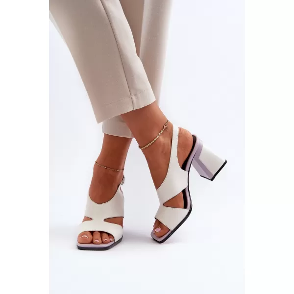  Damensandalen D&A MR38-153 WEIß 