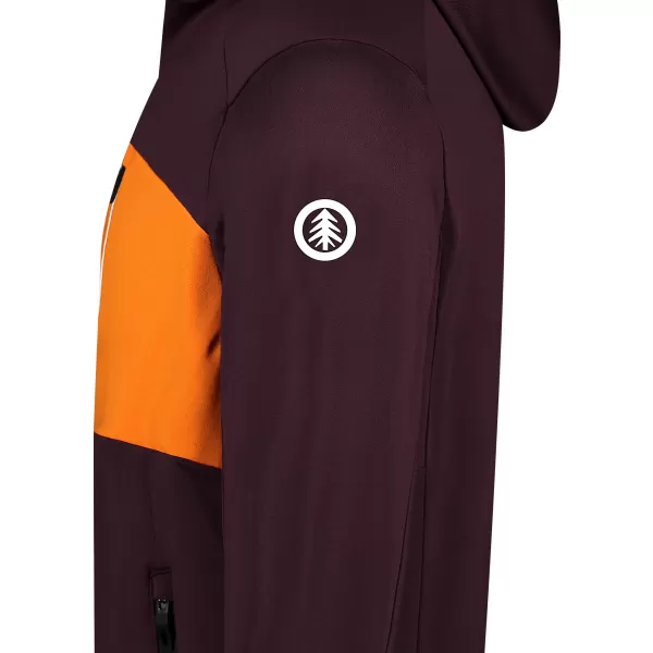  Powerfleece-Sweatshirt für Herren NORDBLANC BRACKEN NBWFM8286 BRAUN 