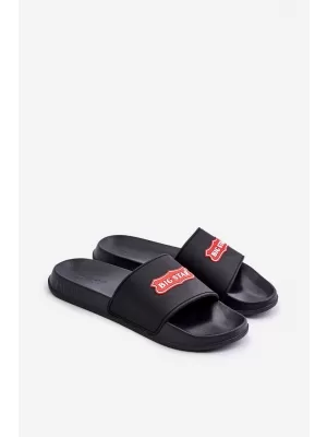 Herrenhausschuhe BIG STAR OO174028 SCHWARZ Big Star Shoes