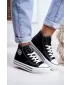 Damen-Sneaker BIG STAR GG274012 SCHWARZ Big Star Shoes