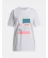 Mädchen-T-Shirt UNDER ARMOUR UA G BLOCK LOGO OS SS 6009720-100 WEIß