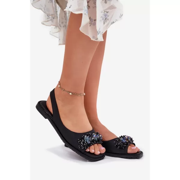  Damensandalen S.BARSKI KV51-079 SCHWARZ 
