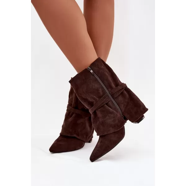  Damenschuhe mit Absatz BOTO EVELISSE 40511 BRAUN 
