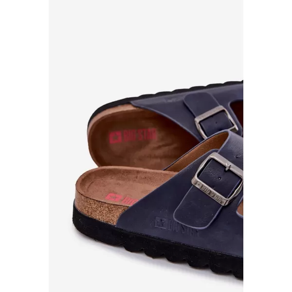  Herrenhausschuhe BIG STAR NN174530 BLAU Big Star Shoes 