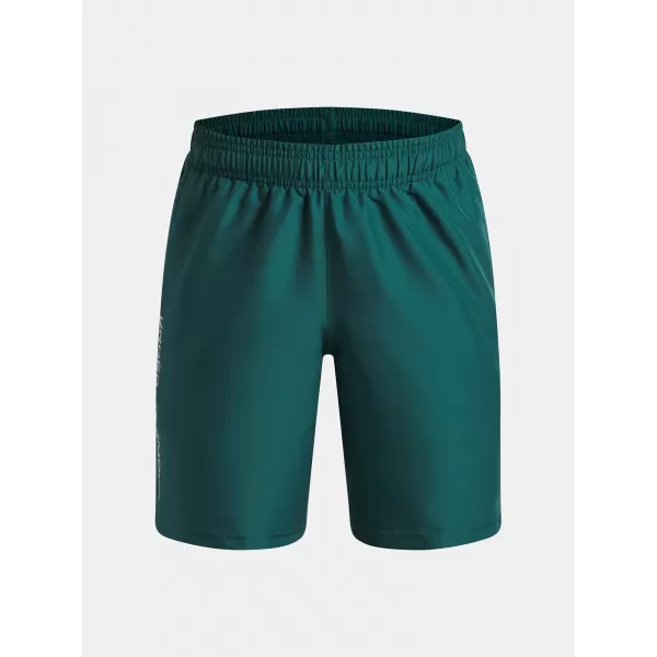  Shorts für Jungen UNDER ARMOUR UA TECH WOVEN WORDMARK SHORT 1383341-338 GRÜN 