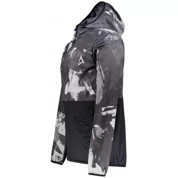  Premium-Softshelljacke für Herren ALTISPORT VOJ/ALM125JACK01 MASKE/SCHWARZ 