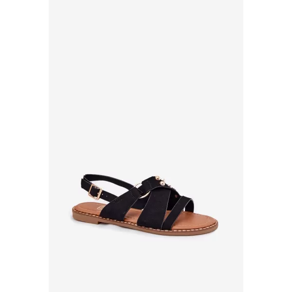  Damensandalen BOTO ZANIRA 38208 SCHWARZ 
