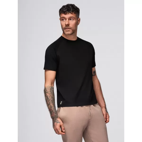  Herren-T-Shirt OMBRE OM-TSCT-0240 SCHWARZ 