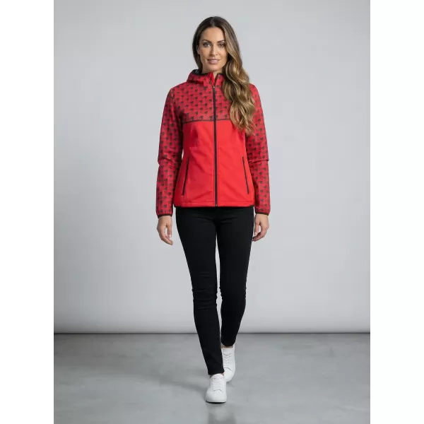  Premium-Softshelljacke für Damen ALTISPORT VOJ/ALW048JACK01 ROT 