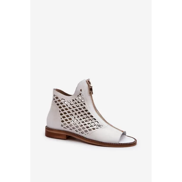  Damensandalen ZAZOO 977/L WEIß 
