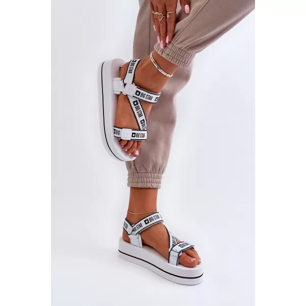  Damenschuhe BIG STAR NN274A526 WEISS Big Star Shoes 