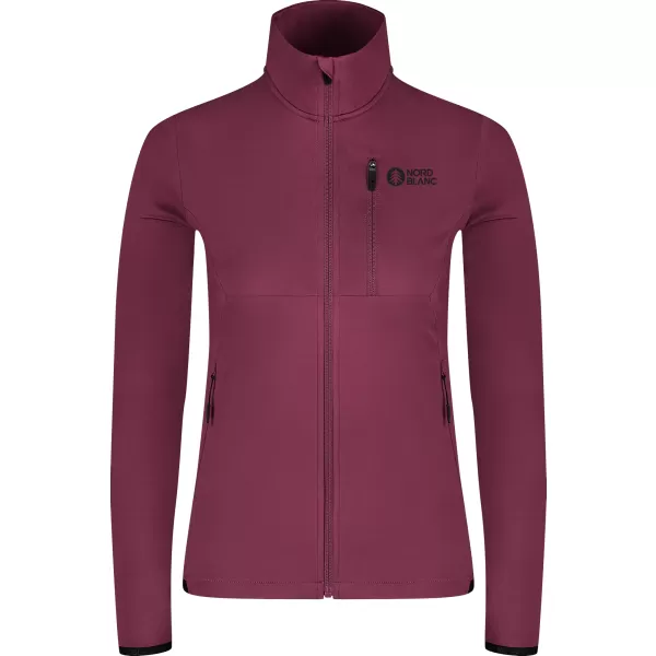  Powerfleece-Sweatshirt für Damen NORDBLANC SEDGE NBWFL8291 LILA 