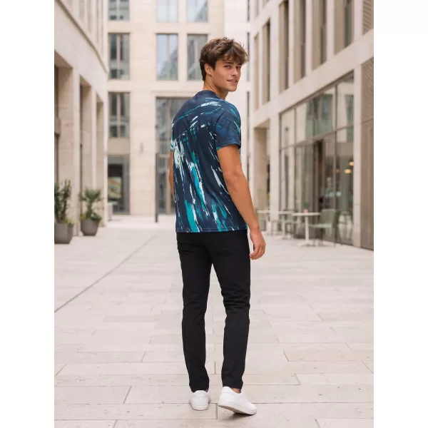  Premium-T-Shirt für Herren ALTISPORT VOJ/ALM010TR01 MARINEBLAU 