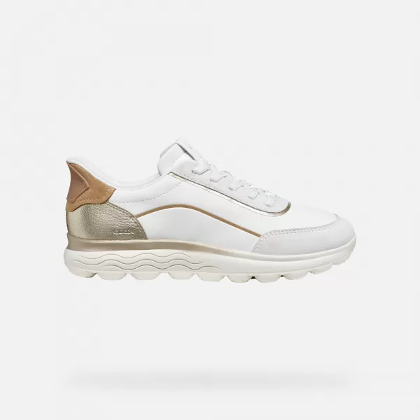  Damen-Sneaker GEOX SPHERICA PLUS FAST IN G012959 WEIß 