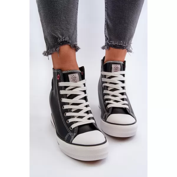  Damen-Sneaker CROSS NN2R4005 SCHWARZ Cross Jeans 
