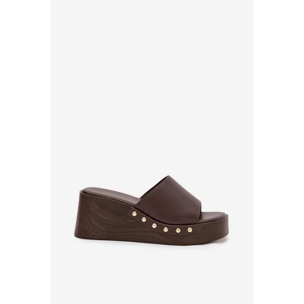  Damenhausschuhe BOTO ARIONNE 41252 KAFFEE 