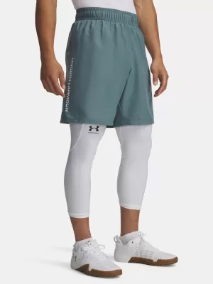 Herrenshorts UNDER ARMOUR UA TECH WOVEN WORDMARK SHORT 1383356-587 BLAU