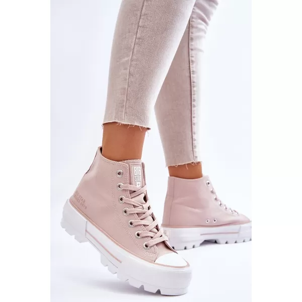  Damen-Sneaker BIG STAR LL274157 NUDE Big Star Shoes 