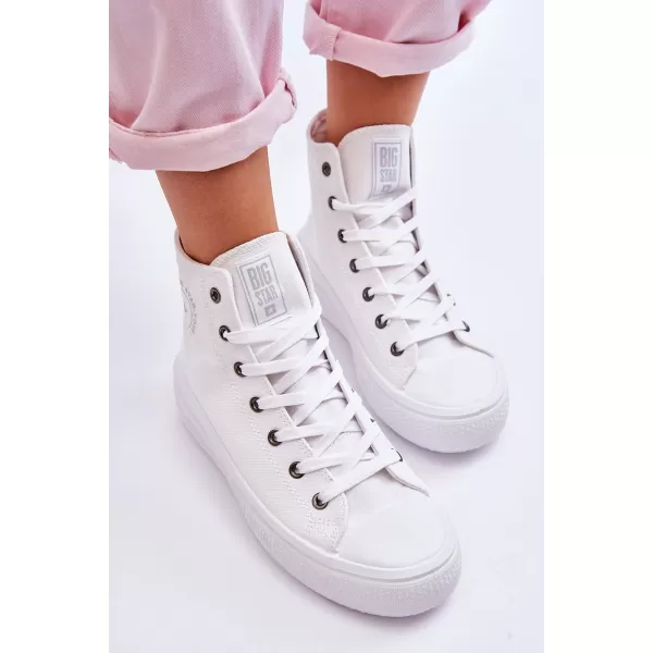 Damen-Sneaker BIG STAR LL274A183 WEISS Big Star Shoes 