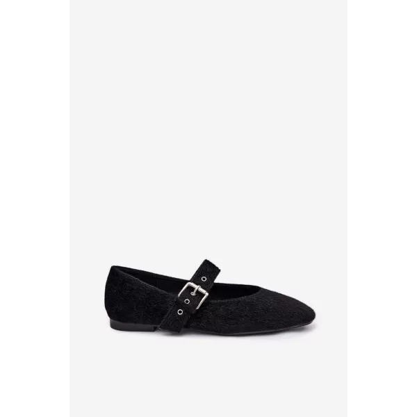  Ballerinas für Damen BOTO PAMIRA 42070 SCHWARZ 