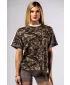T-Shirt mit entspannter Passform POWER 894 HELLBRAUN CAMO Nebbia