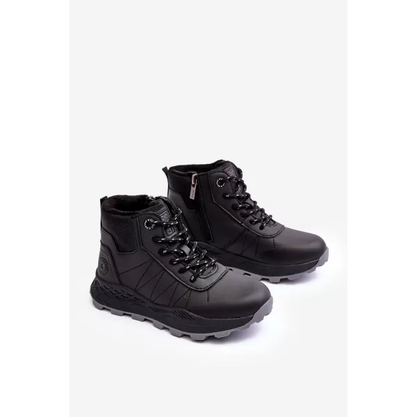  Kinder-Winterschuhe BIG STAR MM374203 SCHWARZ Big Star Shoes 