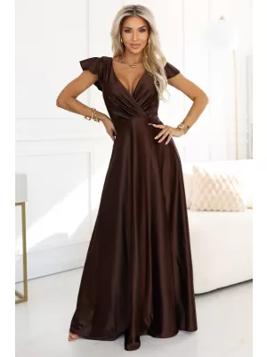Kleid NUMOCO 411-15 SCHOKOLADE