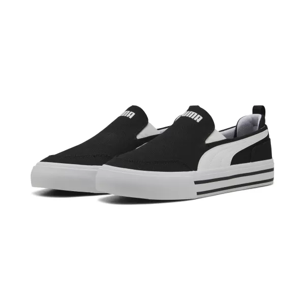  Stiefel PUMA COURT CLASSIC VULC SLIPON 400216_02 PUMA SCHWARZ/PUMA WEIß 