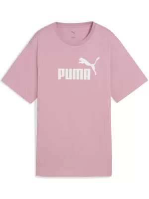 Damen-T-Shirt PUMA ESS NO. 1 LOGO RELAXED TEE 684970-65 AUSGEGLICHENES ROSA